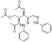 CAS # 80496-85-1, L-threo-Pentos-2-ulose bis(phenylhydrazone) 3,4,5-triacetate