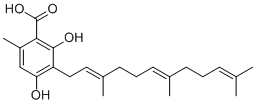 Grifolic acid molecular structure (CAS 80557-12-6)