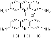 structure of CAS# 8063-24-9, 盐酸吖啶黄