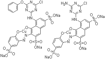 活性紫 2分子结构 (CAS 8063-57-8)