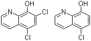 Halquinol molecular structure (CAS 8067-69-4)