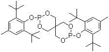 structure of CAS# 80693-00-1, Bis(2,6-di-ter-butyl-4-methylphenyl)pentaerythritol-diphosphite