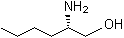 structure of CAS# 80696-29-3, (S)-(+)-2-Amino-1-hexanol