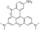 CAS # 80724-18-1, 9-(5-Amino-2-carboxyphenyl)-3,6-bis(dimethylamino)xanthylium inner salt