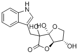 CAS # 8075-98-7, Ascorbigen, (3S,3aR,6aS)-3,6,6a-trihydroxy-6-(1H-indol-3-ylmethyl)-3,3a-dihydro-2H-furo[3,2-b]furan-5-one