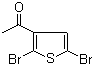 structure of CAS# 80775-39-9, 1-(2,5-二溴-3-噻吩基)乙酮