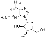 CAS 登录号：80791-88-4, 2-氨基-3'-O-甲基腺苷