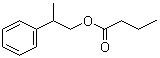 2-Phenylpropyl butyrate molecular structure (CAS 80866-83-7)