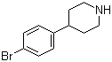 structure of CAS# 80980-89-8, 4-(4'-Bromophenyl)piperidine