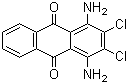 structure of CAS# 81-42-5, Disperse Violet 28