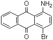 structure of CAS# 81-62-9, 1-Amino-4-bromo anthraquinone