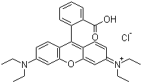 罗丹明 B分子结构 (CAS 81-88-9)