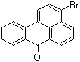 3-溴代苯绕蒽酮分子结构 (CAS 81-96-9)