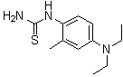 structure of CAS# 810662-59-0, [4-(Diethylamino)-2-methylphenyl]thiourea