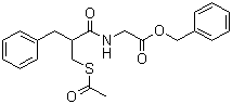 structure of CAS# 81110-73-8, Racecadotril