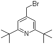 4-(溴甲基)-2,6-二(叔丁基)吡啶分子结构 (CAS 81142-32-7)