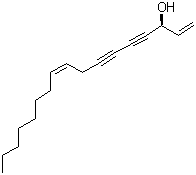 CAS # 81203-57-8, (+)-Falcarinol, (3S,9Z)-1,9-Heptadecadiene-4,6-diyn-3-ol