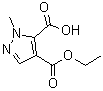 CAS # 81303-65-3, 1-Methyl-1H-pyrazole-4,5-dicarboxylic acid 4-ethyl ester