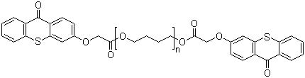 CAS 登录号：813452-37-8, 聚丁二醇双(9-氧代-9H-噻吨氧乙酸)酯