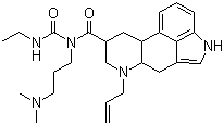 structure of CAS# 81409-90-7, Cabergoline