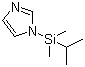 1-(二甲基异丙基硅烷)咪唑分子结构 (CAS 81452-04-2)