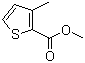 3-甲基噻吩-2-羧酸甲酯分子结构 (CAS 81452-54-2)