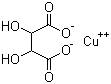 structure of CAS# 815-82-7, Cupric tartrate