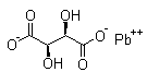 酒石酸铅分子结构 (CAS 815-84-9)