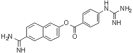 Nafamstat molecular structure (CAS 81525-10-2)