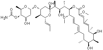 structure of CAS# 81552-33-2, Concanamycin B