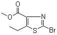 structure of CAS# 81569-46-2, Methyl 2-bromo-5-ethylthiazole-4-carboxylate
