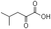 4-甲基-2-氧代戊酸分子结构 (CAS 816-66-0)