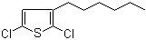 CAS # 817181-79-6, 2,5-Dichloro-3-hexylthiophene