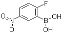 structure of CAS# 819849-20-2, 2-Fluoro-5-nitrophenylboronic acid