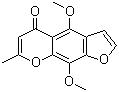 structure of CAS# 82-02-0, Khellin