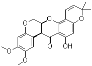 alpha-灰叶酚分子结构 (CAS 82-09-7)