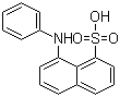 structure of CAS# 82-76-8, 8-苯胺-1-萘磺酸