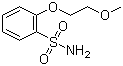 structure of CAS# 82031-33-2, 2-(2-甲氧乙氧基)苯磺酰胺
