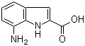 structure of CAS# 820999-73-3, 7-氨基-1H-吲哚-2-羧酸