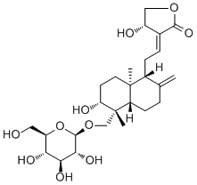 structure of CAS# 82209-76-5, Andrographoside