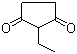 structure of CAS# 823-36-9, 2-Ethyl-1,3-cyclopentanedione