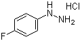 structure of CAS# 823-85-8, 4-Fluorophenylhydrazine hydrochloride