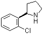 structure of CAS# 823188-58-5, (R)-2-(2-氯苯基)吡咯烷