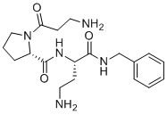 CAS 登录号：823202-98-8, (2S)-β-丙氨酰-L-脯氨酰-2,4-二氨基-N-(苯基甲基)-丁酰胺