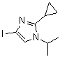 CAS # 824431-88-1, 2-Cyclopropyl-4-iodo-1-(1-methylethyl)-1H-imidazole