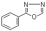 2-苯基-1,3,4-恶二唑分子结构 (CAS 825-56-9)