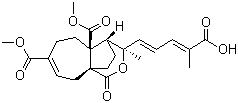 structure of CAS# 82508-31-4, Pseudolaric acid B