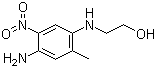 2-[(4-氨基-2-甲基-5-硝基苯基)氨基]乙醇分子结构 (CAS 82576-75-8)