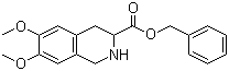 Benzyl 6,7-dimethoxy-1,2,3,4-tetrahydroisoquinoline-3-carboxylate molecular structure (CAS 82586-59-2)