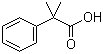 structure of CAS# 826-55-1, 2-Methyl-2-phenylpropionic acid
